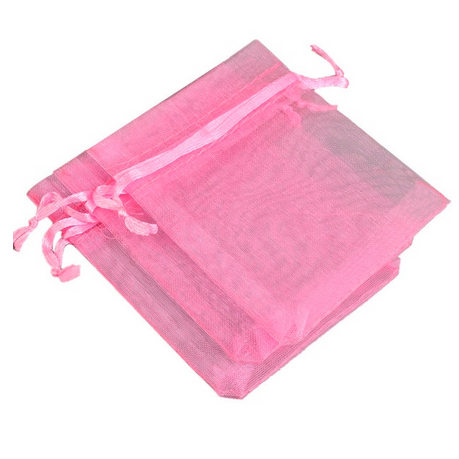 Bolsa de Organza 9x12cm - Set 10und - Color a Elección