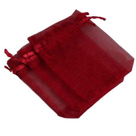 Bolsa de Organza 9x12cm - Set 10und - Color a Elección