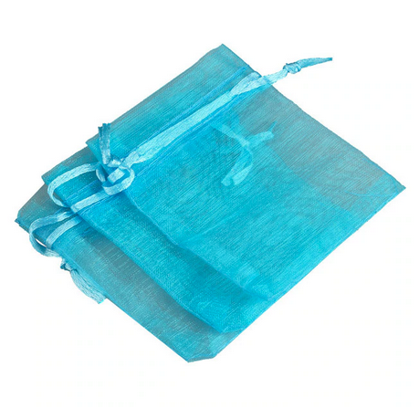 Bolsa de Organza 9x12cm - Set 10und - Color a Elección