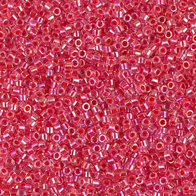 Délica Miyuki - 11/0 - 3gr. | DB75 Magenta Transparente Tornasol
