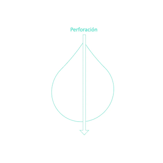 Set gotas de Ágatas Facetadas - 16x12mm - Azul Grisaceo - 4 und