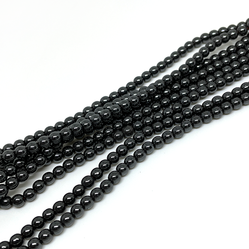Hematita - 4mm apx - 90 cuentas aprox.
