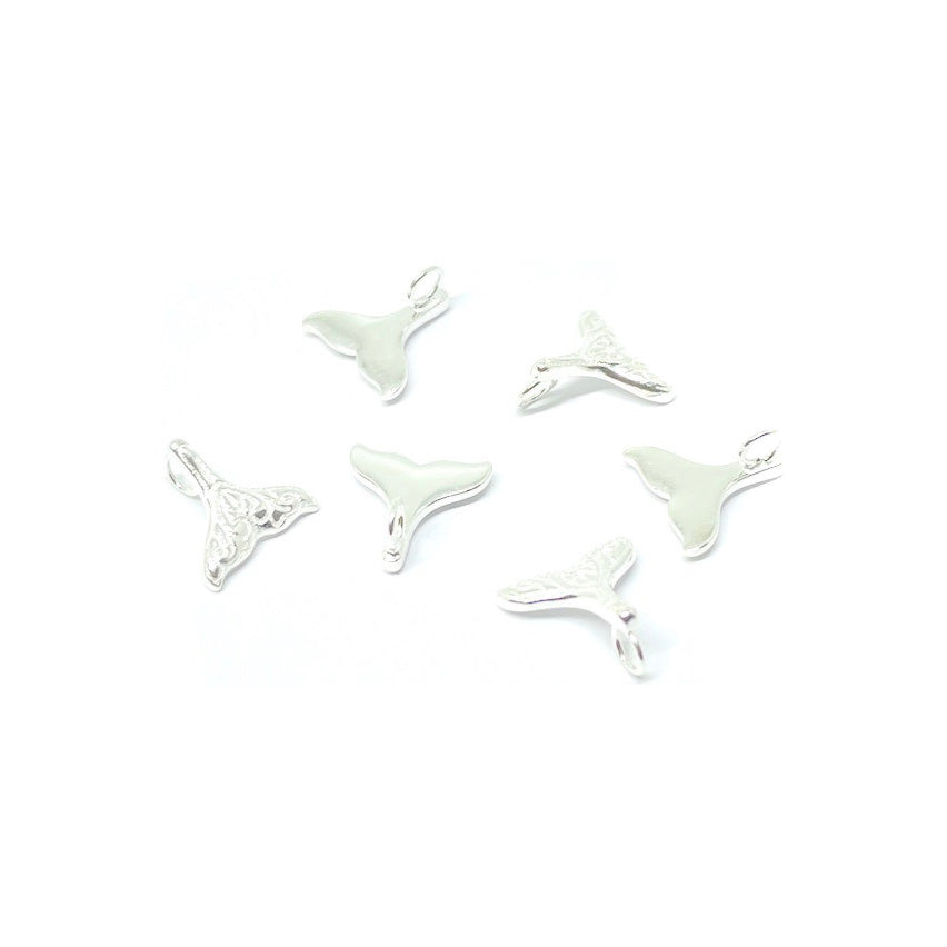 Colgante Cola de ballena 8mm - Plata 925 - 1und