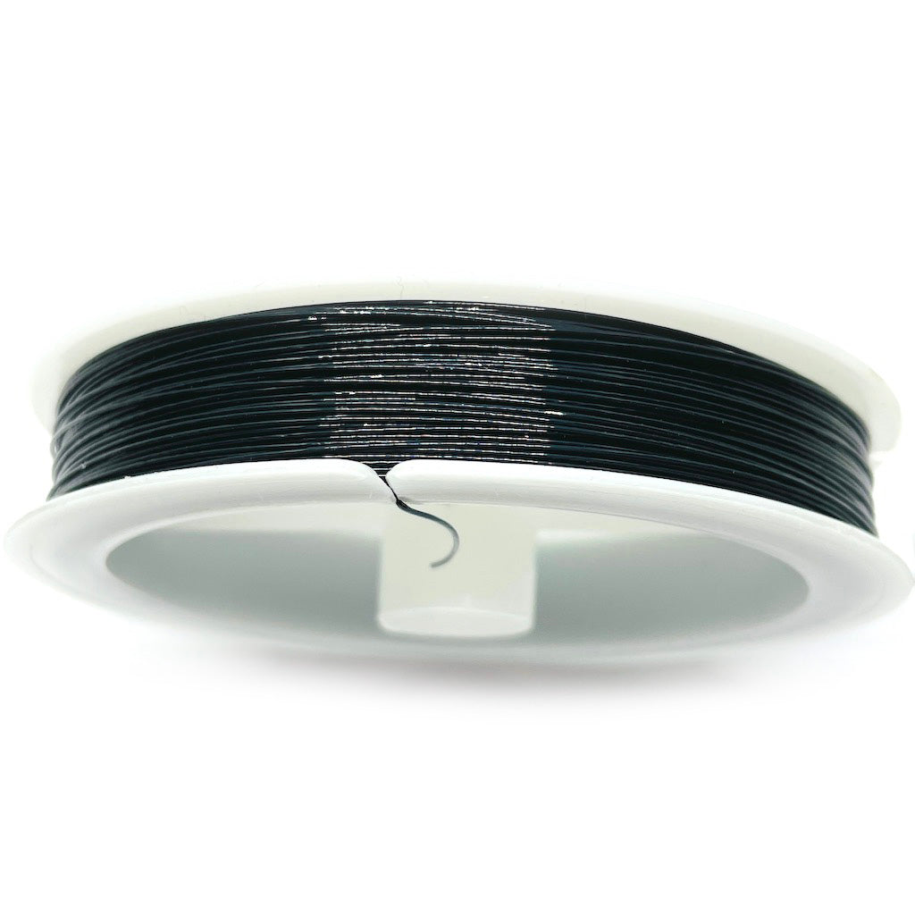 Alambre de acero recubierto - 0.45mm - 45mt - Negro