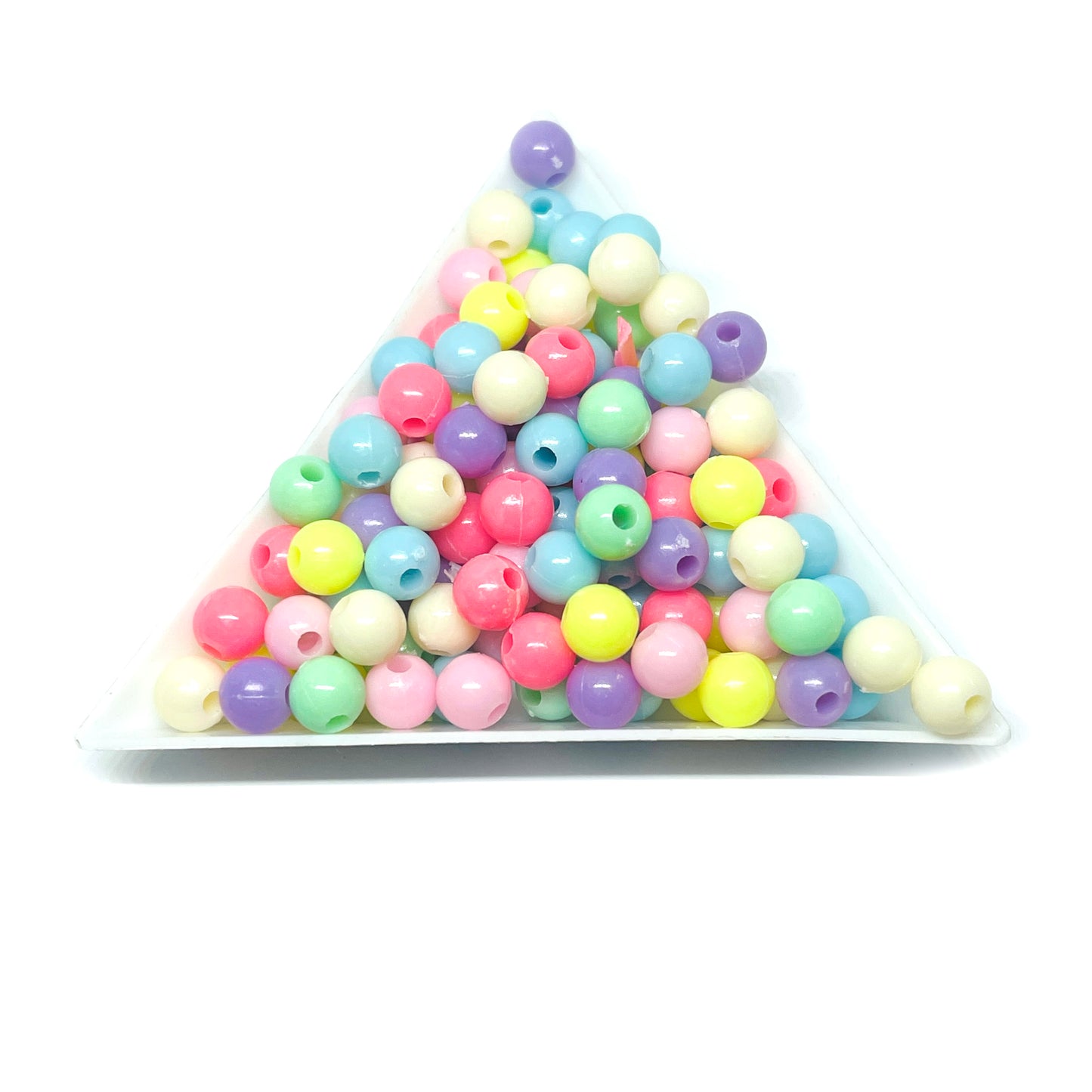 Acrilico Pastel - Bolita - 6mm - 10gr - Mix colores