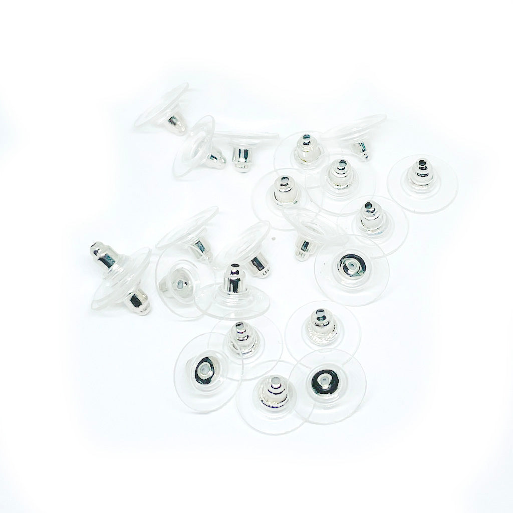Tornillo para aros tipo platillo - Niquelado - 24und