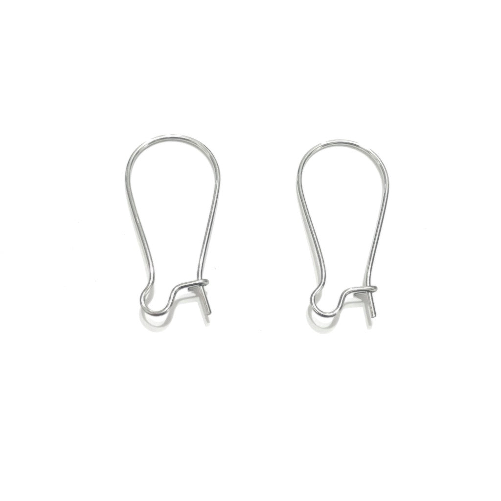 Aros Gancho Francés 35mm - Acero Quirúrgico - 2 pares