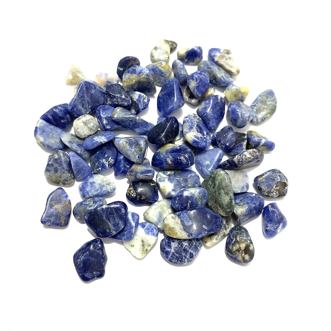 Piedra Rodada Natural | 100gr - Sodalita