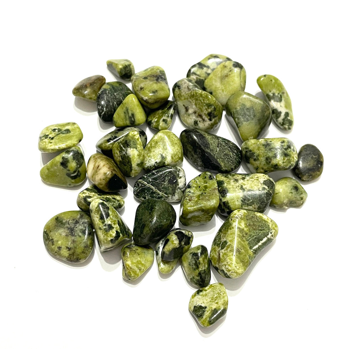 Piedra Rodada Natural | 100gr - Serpentina