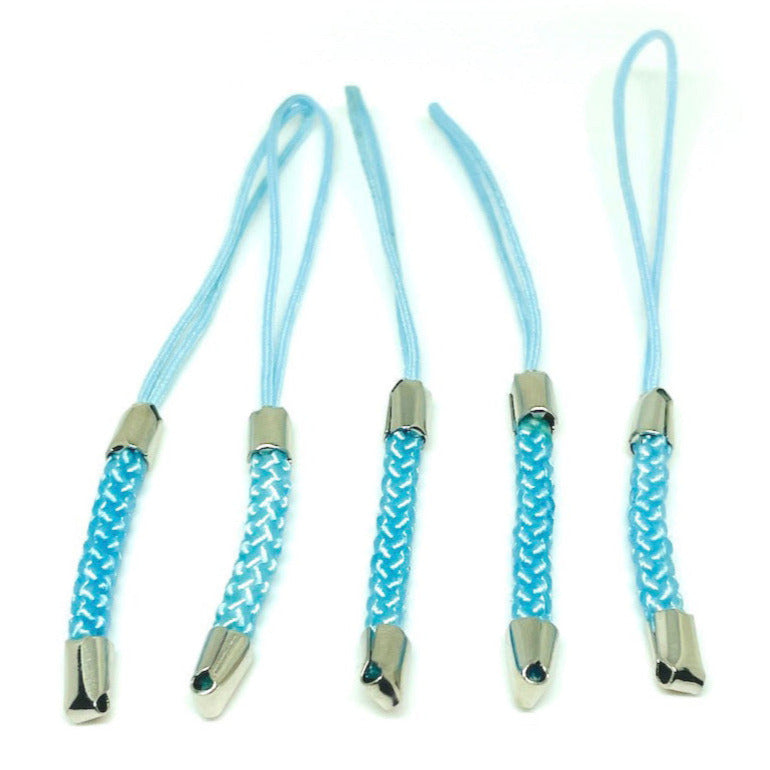 Cordón Celular Simple doble Fierro  - 5 und - Celeste