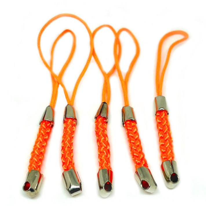 Cordón Celular Simple doble Fierro  - 5 und - Naranja