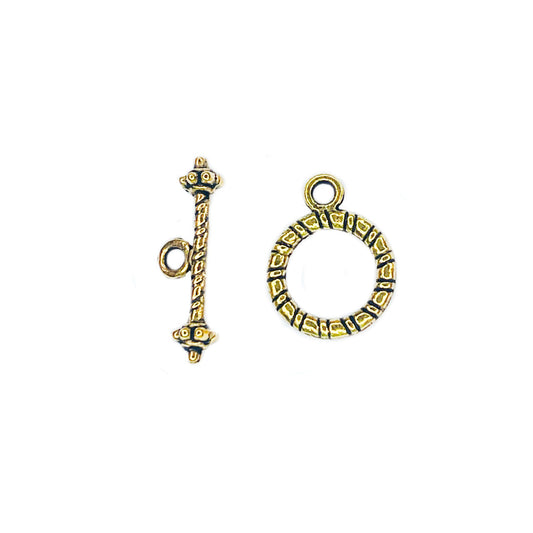 Broche Tipo Palanca Marino - 12mm - Dorado