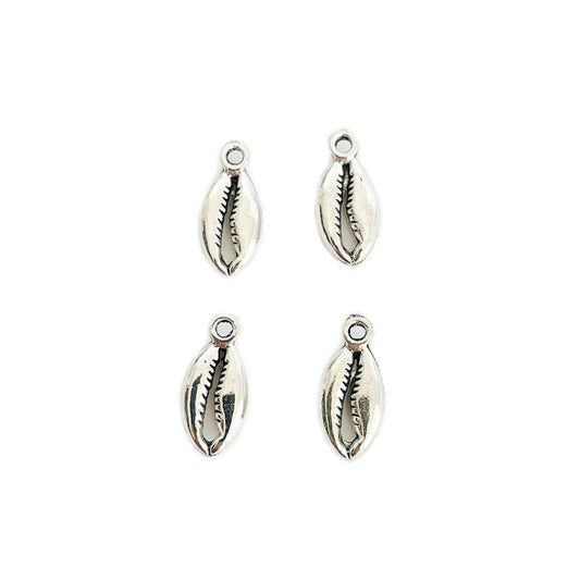 Colgante Conchita Plateado - 14mm - 4und