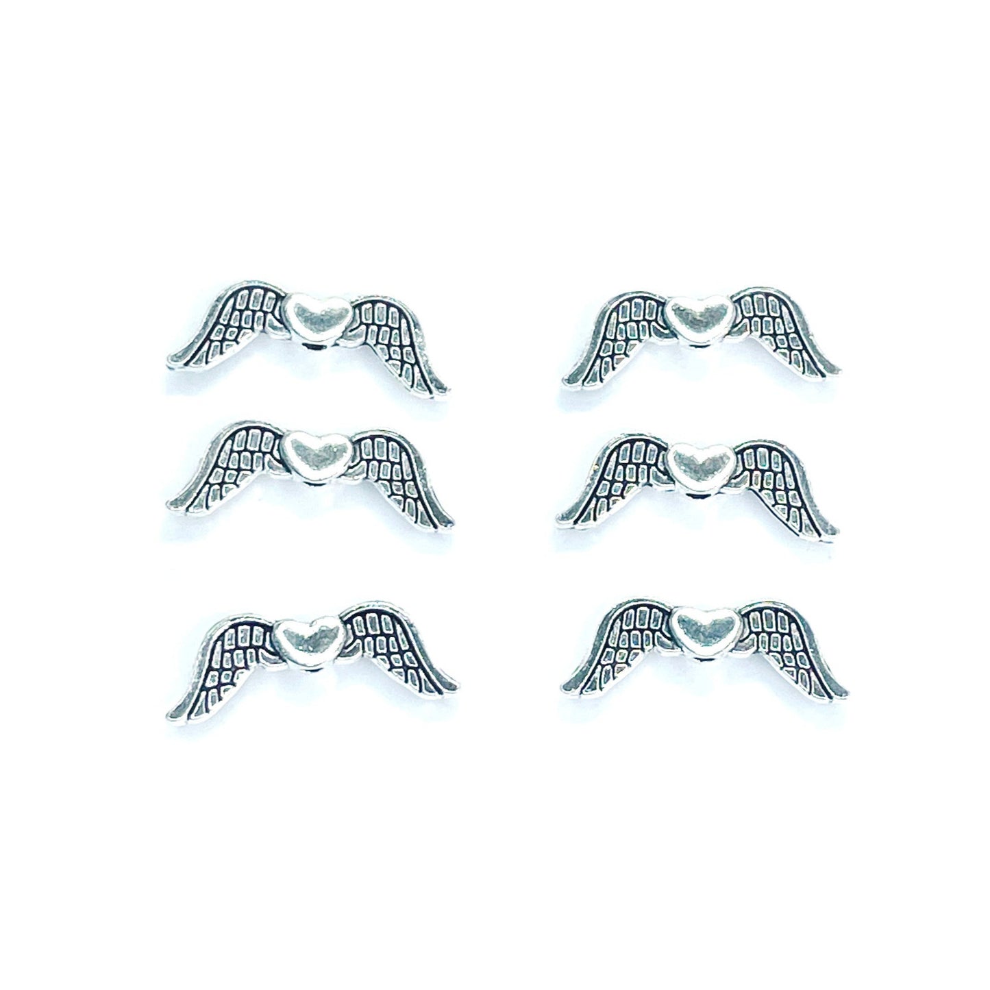 Colgantes Religiosos - Alas de Angel - 19x8mm - 6und.