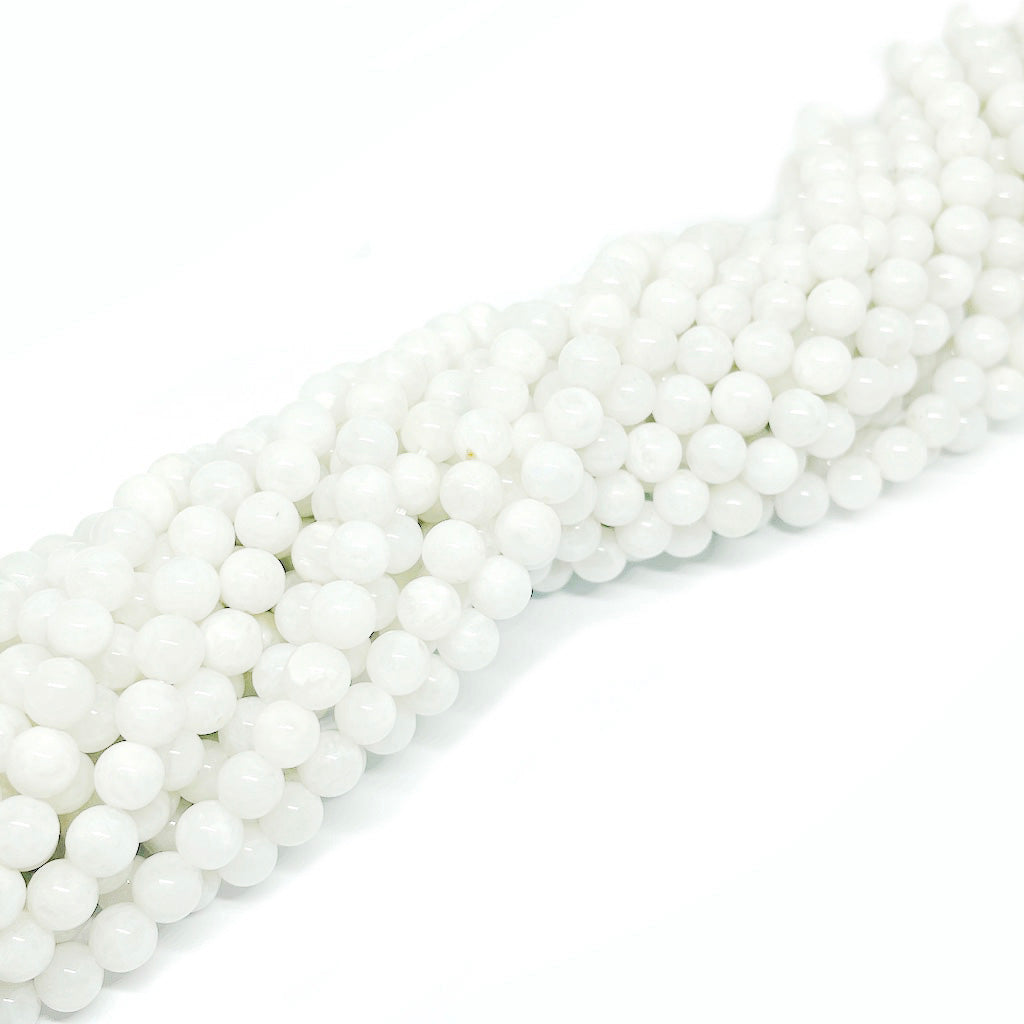 Piedra Luna - 5.5mm - 55 cuentas aprox.