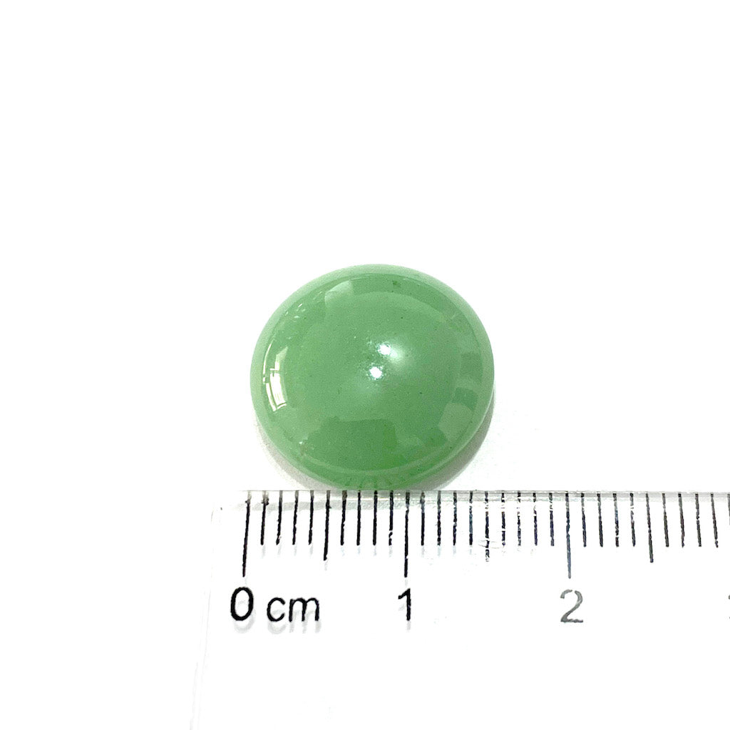 Cabuchón de piedra Redondo - 16mm - Jade