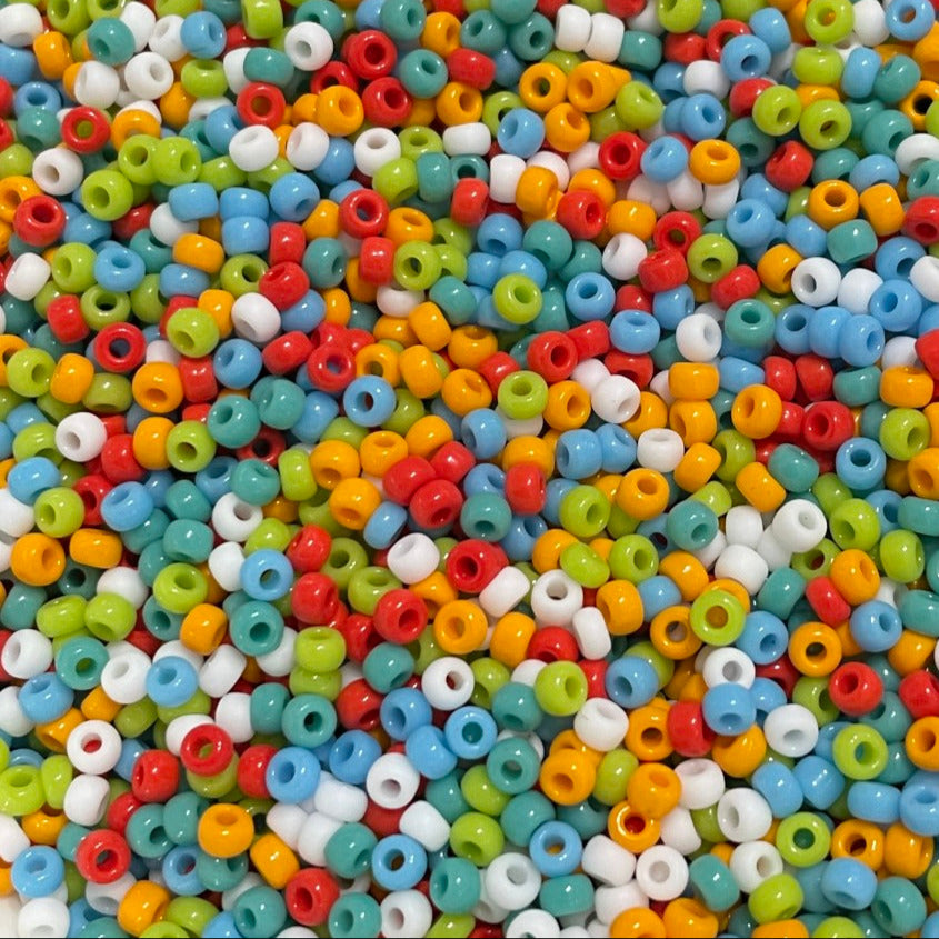 Mostacilla Calibrada Miyuki - 8/0 - 10gr. | Mix de Colores