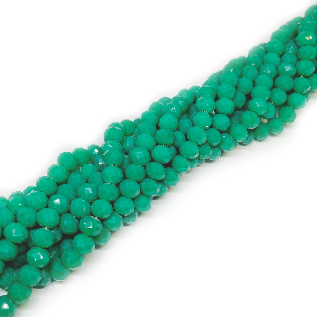 Cristal Chino - 8x7mm - Verde