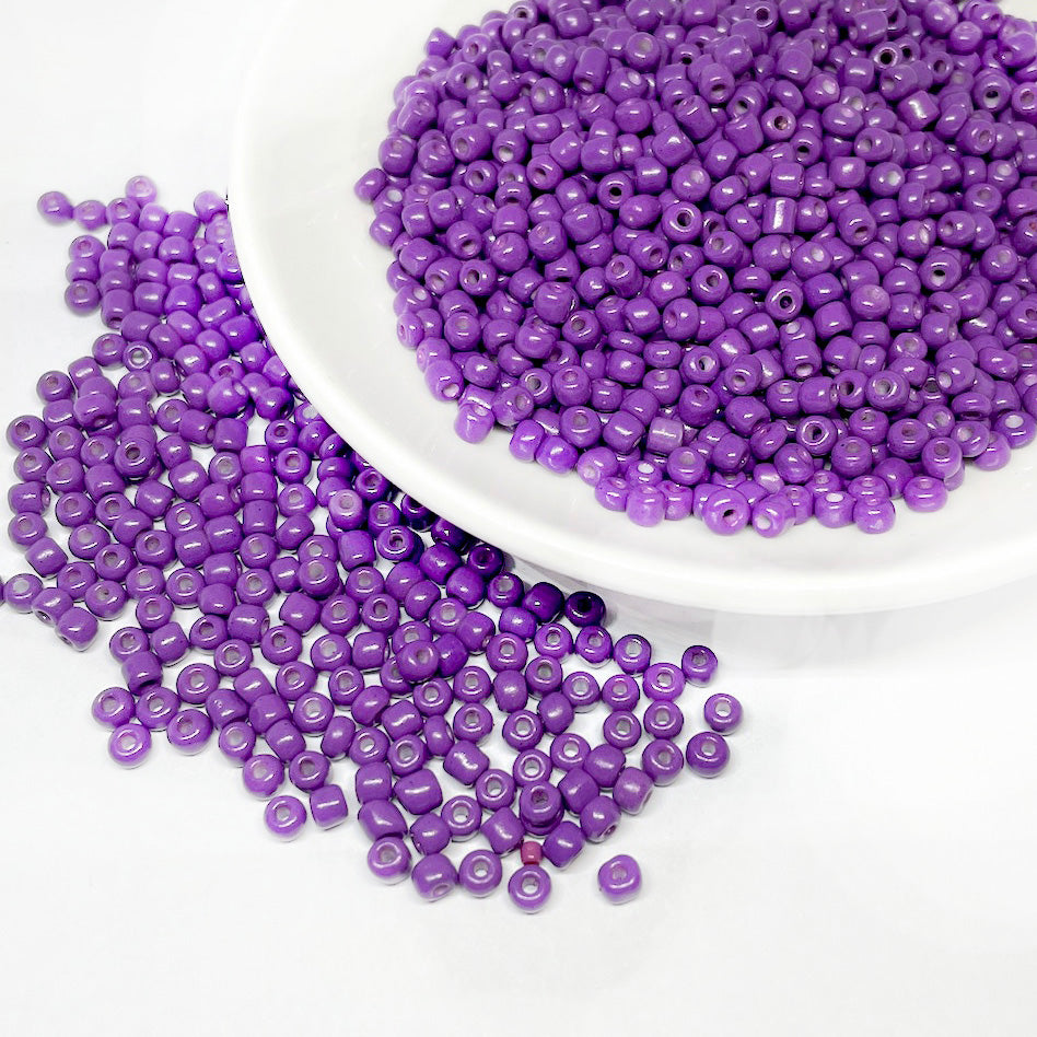 Mostacillón 6/0 - 4mm - 30gr - Morado