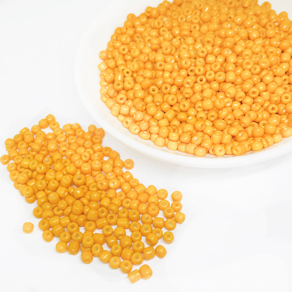 Mostacillón 6/0 - 4mm - 30gr - Mostaza