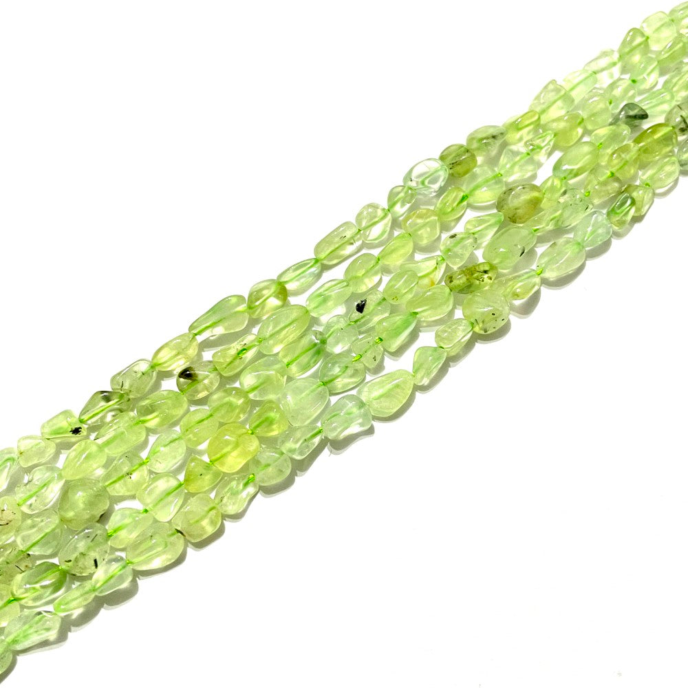 Prehnita - Piedra Natural Irregular - 45 cuentas aprox.