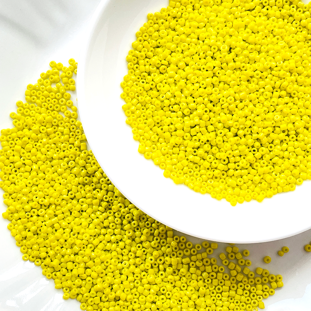 Mostacilla 11/0 - 2mm - 30gr - Amarillo