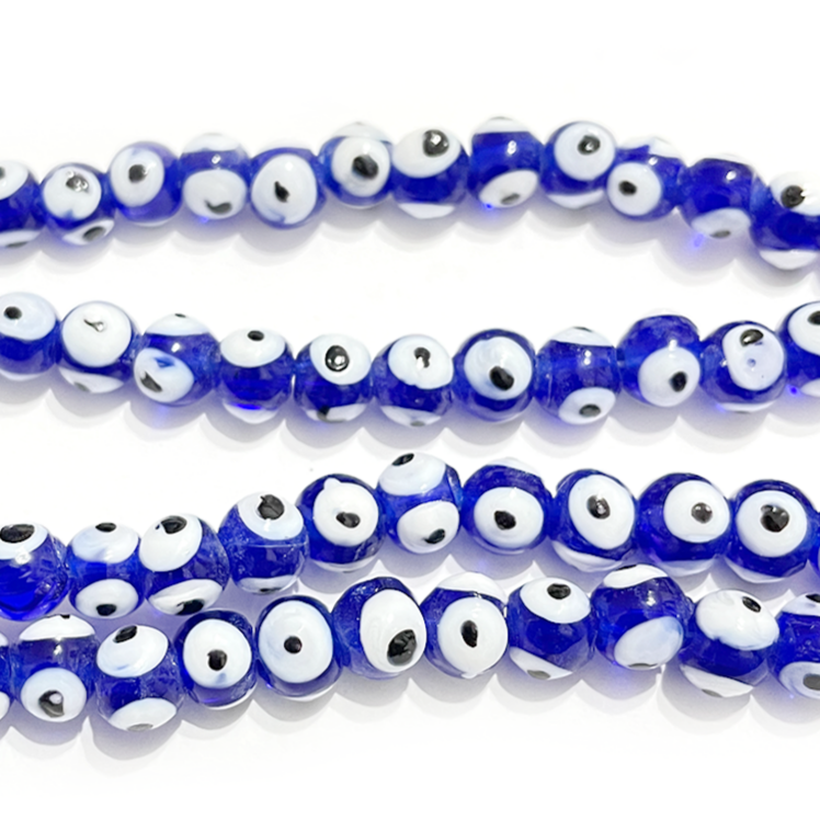 Ojo Turco Azul - 8mm - Hoyo amplio