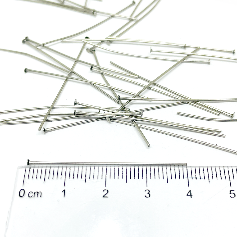 Vástagos Acero Quirúrgico con tope - 40mm - 5gr