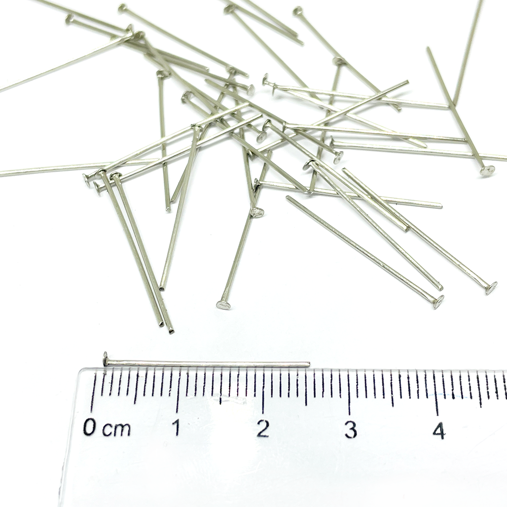 Vástagos Acero Quirúrgico con tope - 25mm - 5gr