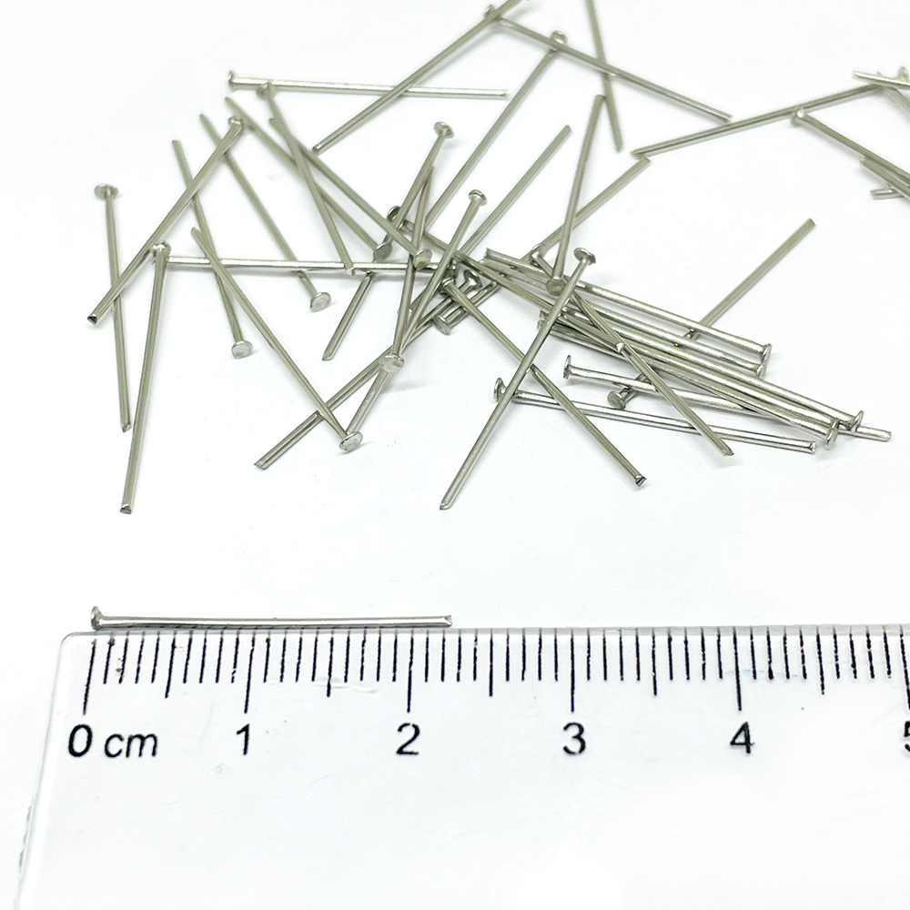 Vástagos Acero Quirúrgico con tope - 22mm - 5gr