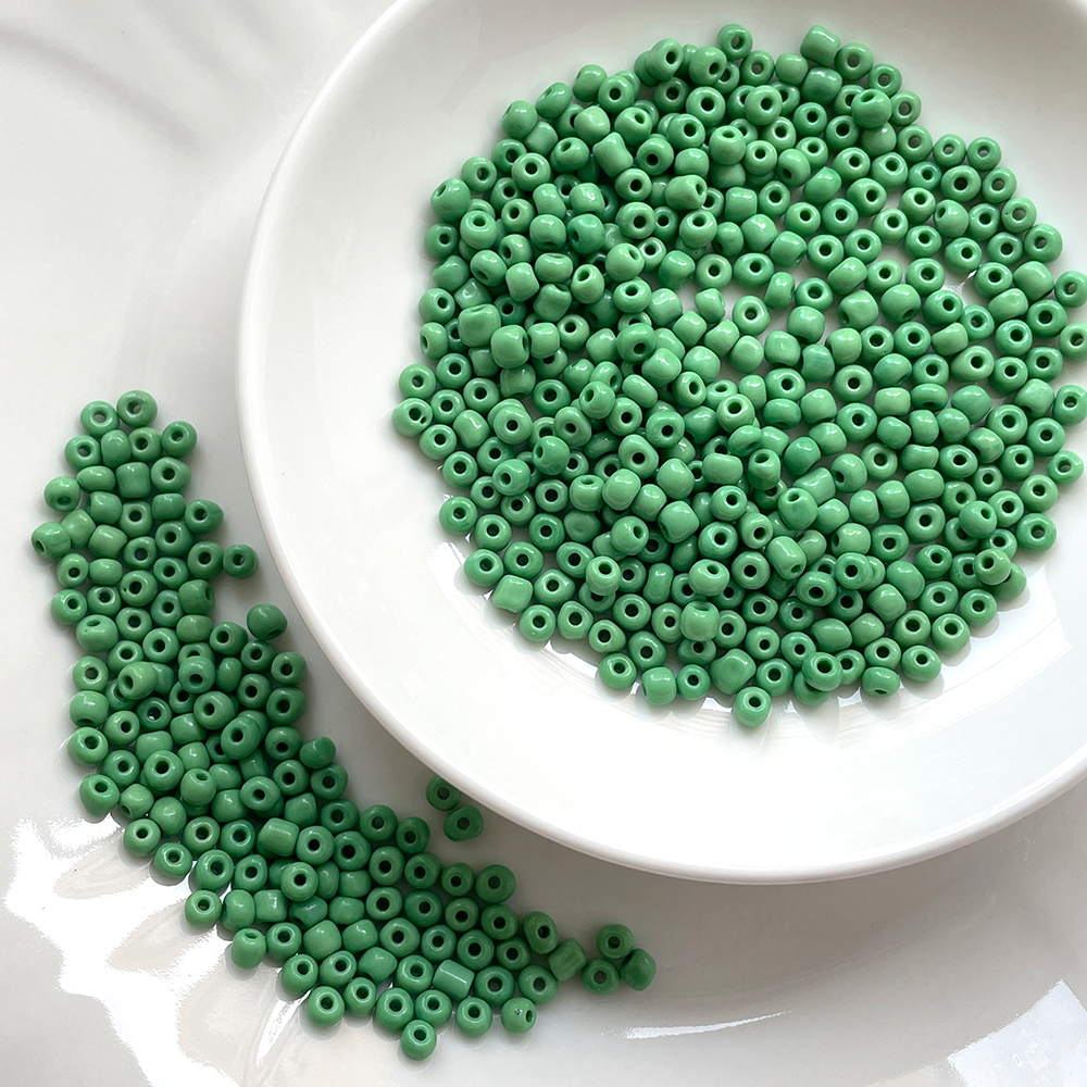 Mostacillón 6/0 - 4mm - 30gr - Verde