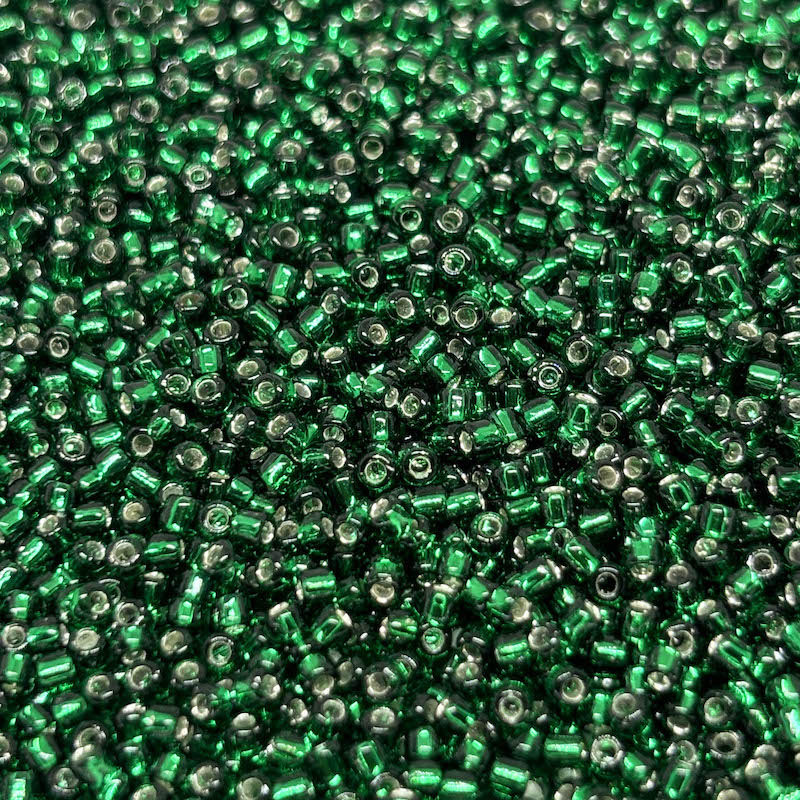 Mostacilla Calibrada China 10gr - RR14 - Verde