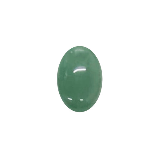 Cabuchón de piedra Ovalado - 15x20mm - Jade Verde