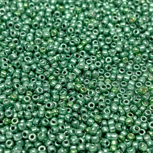 Mostacilla Calibrada China 10gr - RR27 - Verde metalizado