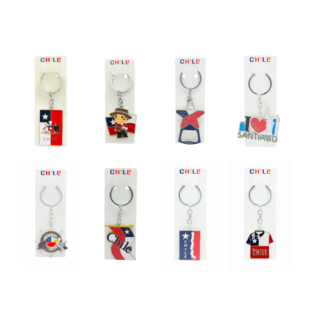 Llaveros de Chile