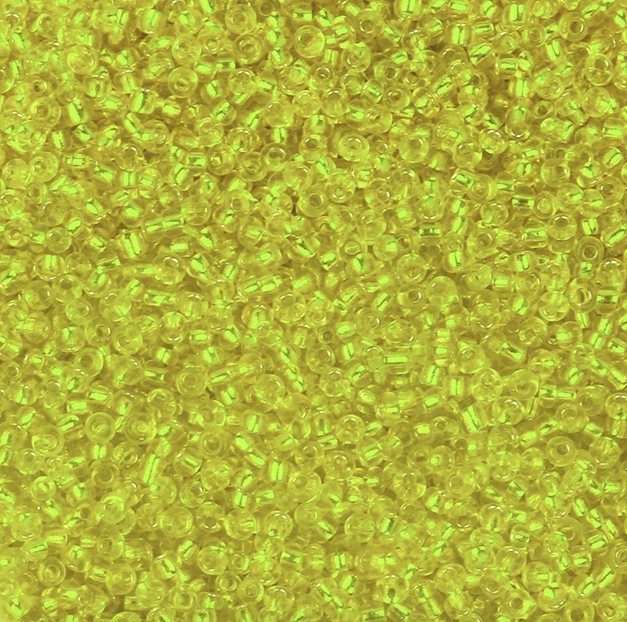 Mostacilla 8/0 - 3mm - 30gr - Amarillo Glass