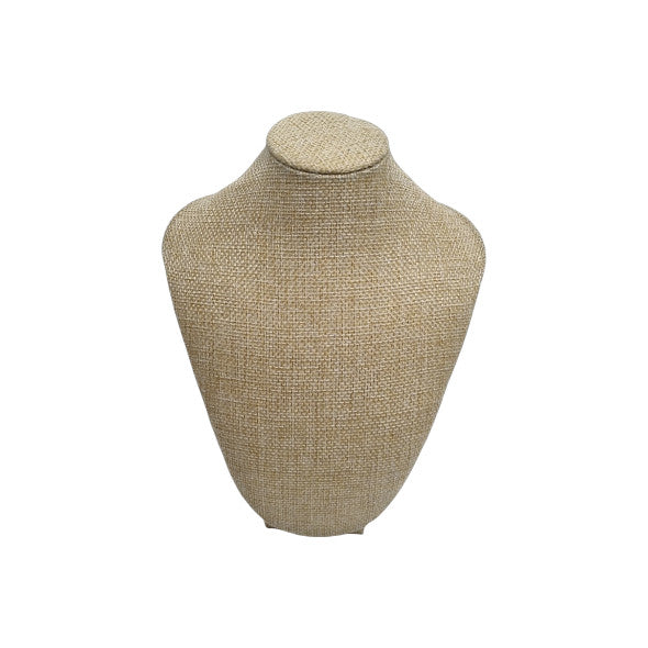 Exhibidor busto arpillera - 15x22