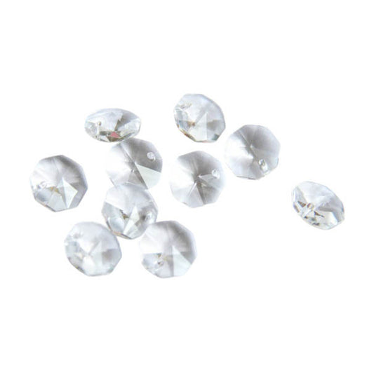 Lentejas Octogonales - 14mm - 10und - Blanco