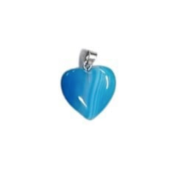 Colgante Corazón Piedra 20mm - A Elección