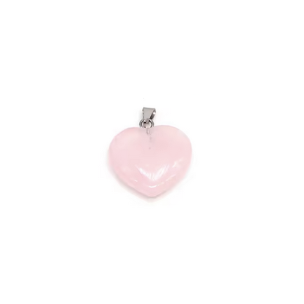 Colgante Corazón Piedra de 25mm - 1und - A Elección