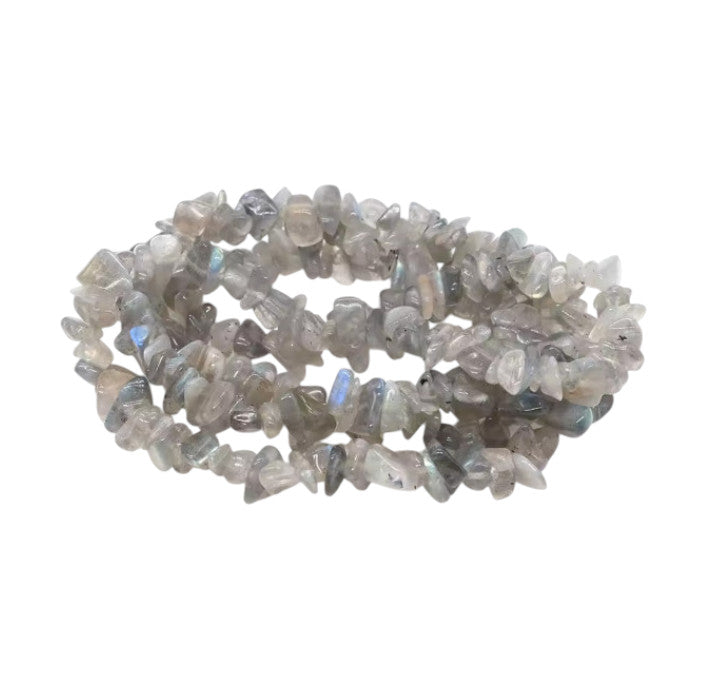 Chip de Piedra - Tira 80cm aprox - Labradorita
