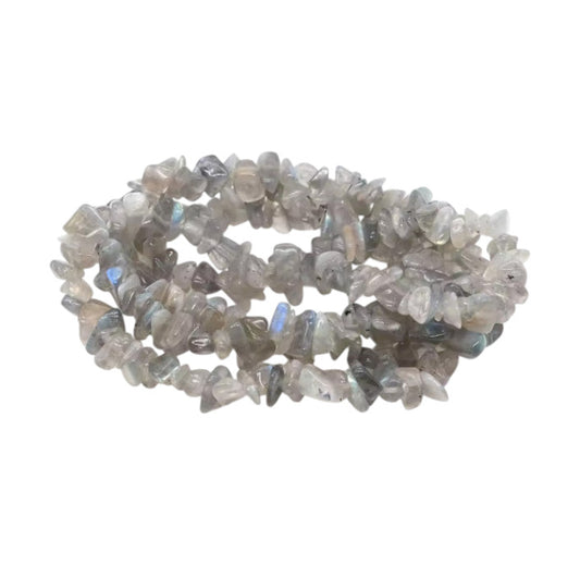 Chip de Piedra - Tira 80cm aprox - Labradorita
