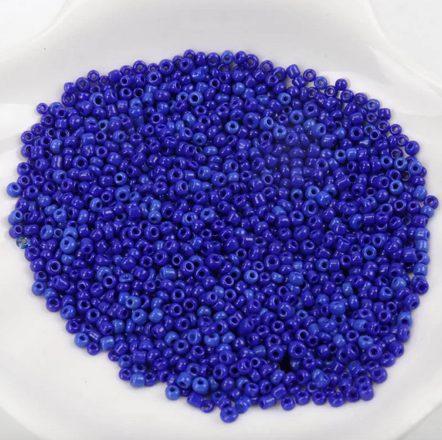 Mostacilla 8/0 - 3mm - 30gr - Azul