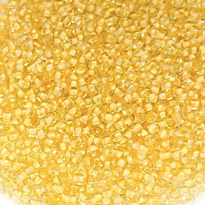 Mostacilla 8/0 - 3mm - 30gr - Amarillo Flan