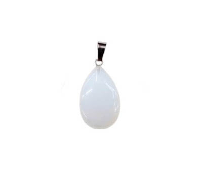 Colgante Gota Plana Lisa - 16x24mm - A Elección