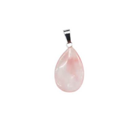 Colgante Gota Plana Lisa - 16x24mm - A Elección