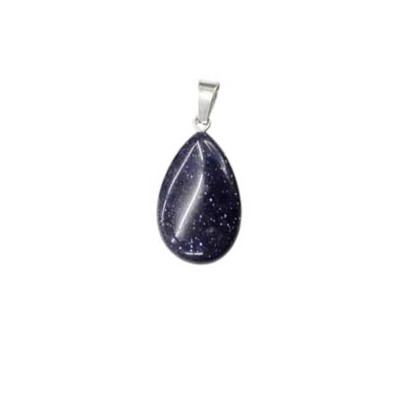 Colgante Gota Plana Lisa - 16x24mm - A Elección