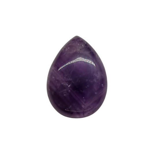 Cabuchón de piedra Gota - 25x35mm - Amatista