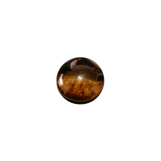Cabuchón de piedra Redondo - 16mm - Ojo de Buey