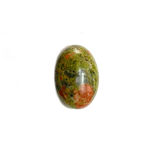Cabuchón de piedra Ovalado - 15x20mm - Unakita